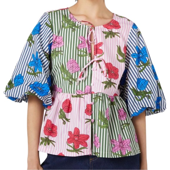 gorman Tops - Gorman Woodblock Flora Top